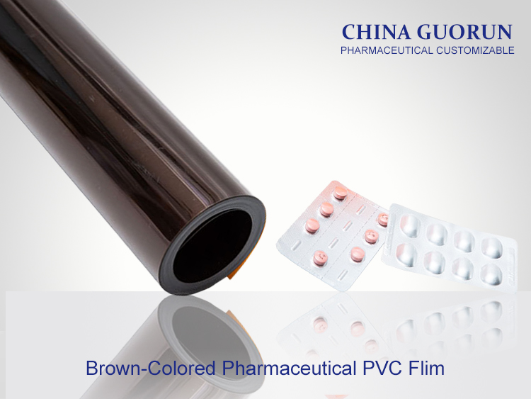 Brown-Colored Pharmaceutical PVC Flim